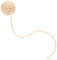 Happyyami Hanging Cat Balls with Bells Paper Rope Replacement for Cat Scratching Post Interactive Chew and Balls for Indoor Cats Multifunctional Play Accessory