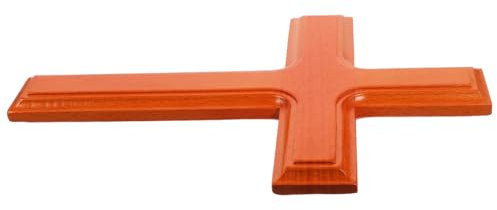 Amosfun Jesus Kreuz Kreuz Wanddekoration Hängendes Aus Stilvolle Dekoration Für Zuhause Und Kirche Handgefertigtes Wand Aus Fichte Ideales Für Jeden Christentum Deko