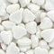 Scrumptious - White 3D Glimmer Love Hearts - Valentine's Day Cake Topper Sprinkles - 25g Edible Shiny Cupcake Decorations - Perfect for Birthdays, Weddings & Romantic Celebrations