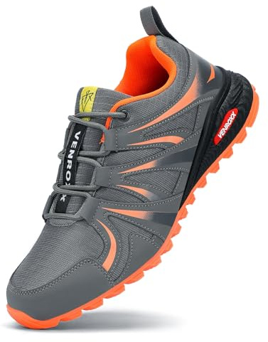 VENROXX Traillaufschuhe Herren Wanderschuhe Leicht Trekkingschuhe Atmungsaktiv & rutschfeste Laufschuhe Outdoor Sportschuhe Gr.39-48