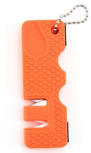 Ninipie Knife Sharpener, Synthetic, Orange Color