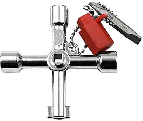Sernvaloq 7 in 1 Meter Box Key, Radiator Keys for UK Gas Meters