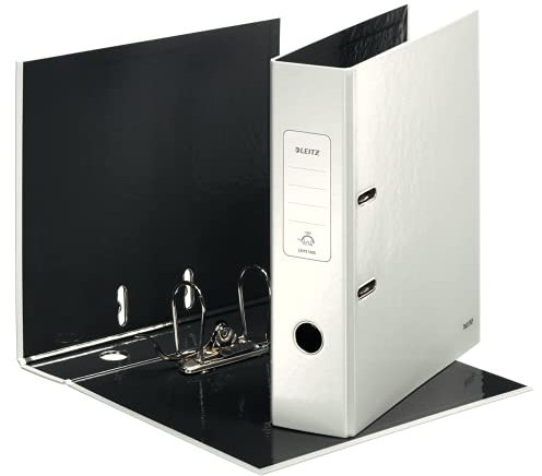 Qualitäts-Ordner WOW A4 (8cm Breit, perlweiß, 10)