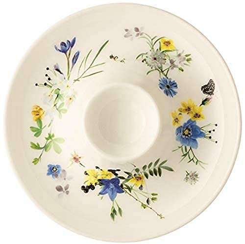 Rosenthal Brillance Fleurs des Alpes Eierbecher mit Ablage, 13,6 CM