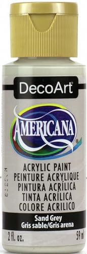 DecoArt Pintura acrílica para Artes y Manualidades, Gris Arena, Talla única