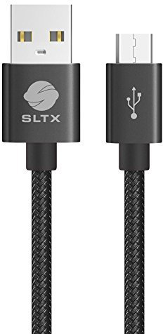 SLTX cavo micro USB, a High Speed Android cavo di ricarica, Triple nylon intrecciato cavo dati per Samsung, Galaxy S6/S7/S4/S3/J5/J7/J3, HTC, Sony, LG, Nexus, Kindle, PS4