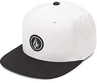 Volcom Herren Quarter Twill Hat Baseballkappe, Whitecap Grau, Einheitsgröße
