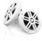 PIMAR Coppia di casse altoparlanti marine 100W bianche barca gommone nautica accessori