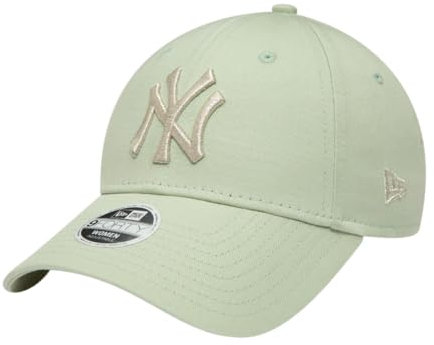 New Era MLB Damencap New York Yankees Baseball Kappe grün Teamlogo - One-Size