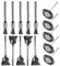 GmeDhc Cepillos Metálicos para Taladro, 15 Piezas Cepillo de Alambre para Taladro, cepillo alambre metalico, Duradero Cepillo Metalico Taladro para Eliminación de Óxido, Corrosión, Limpieza