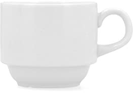Bidasoa Glacial Taza Porcelana 18cl Porcelana Apto Microondas Apto Frigorífico Apilable