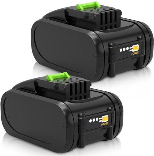 2Stück 5000mAh Ersatz für Worx 20V Akku WA3525 WA3578 WA3520 WA3575 WX550L WG629 WG547 WG545 WG801 WG320 WX176L WX169L WX682L WG163