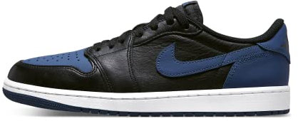 NIKE WMNS Air Jordan 1 Mid Basketballschuh für Damen, blau/schwarz, 46 EU