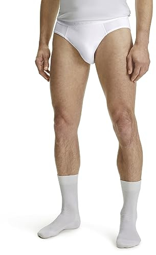 Falke Herren Daily Comfort 2-Pack Unterwäsche Bequeme Unterhose Brief hautfreundlich mit Stretch und elastischem Gummibund im Multipack schnelltrocknende atmungsaktive nachhaltige Baumwolle 2 Stück