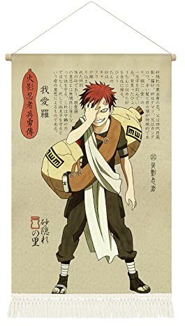 Hanging Poster Canvas Wall Art Banner Japanese Anime Ukiyoe Style Art Canvas Decor Anime Ninja Uchiha Tapestry for Wall Decor Hanging Tapestry Decoration For Room,Dorm Anime Lovers (Style-D)