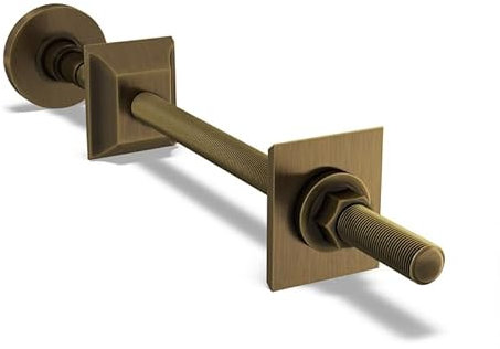 UK RADIATORS- Talus - Antique Brass Radiator Wall Stay - Sturdy Support Bracket for Radiators - Easy Installation - Durable and Reliable - Enhance Safety and Stability of Your Heating System