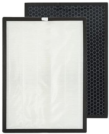 PUREBURG Replacement True HEPA Filter Compatible with Puroair 400 Air Purifier, H13 4-Stage Filtration Activated carbon 2-IN-1 Air Clean Dust VOCs Home Kitchen,1-Pack