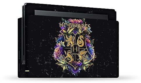 Head Case Designs Officially Licensed Harry Potter Hogwarts Crest Graphics Vinyl Sticker Gaming Skin Decal Cover Compatible With Nintendo Switch Console & Dock