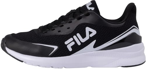 FILA Unisex Kinder Laufschuh Crusher Teens, Black White, 39 EU