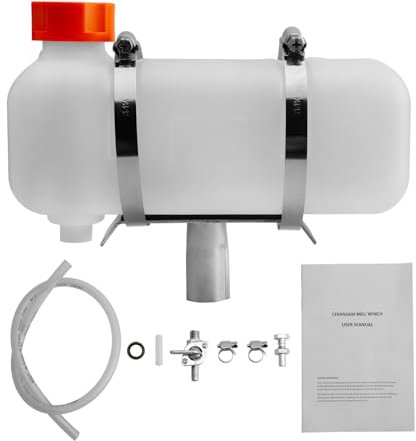ATRACYPART Auxiliary Oiler Kit, Compatible with Most Chainsaw Milling Attachments, 1.5L Tank, AUTO_OIL Oiler Kit