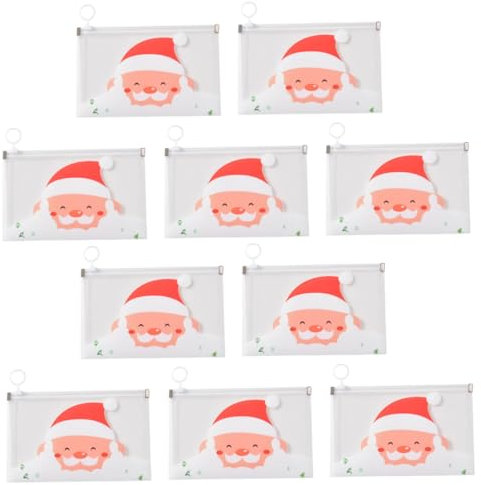 VILLCASE 20 STK Masken-Aufbewahrungstasche Masken Organizer Masken Tasche Masken Schutzhülle Maskenbeutel tragbar Packsack Container Maskentasche Gesichtsmaske Hochwertiges PP-Neumaterial