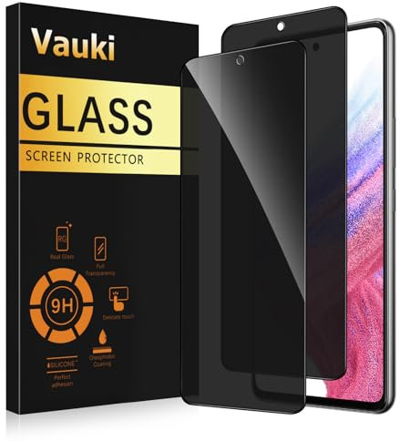 Vauki Protector Pantalla Privacidad para Xiaomi Poco X6 Pro 5G 2 Piezas,Cristal Templado Anti Espía,Anti-Espía Vidrio Película,9H Dureza,Anti-Arañazo,Sin Burbujas,Privacy Screen Protector