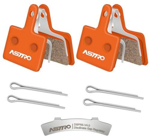 YERUUE Bremsbeläge Fahrrad Scheibenbremse Fahrrad Bremsen Keramische Disc Brake Pads für Mountainbike Scheibenbremse, Bike Beläge, Bremsbelag, 2 Paar