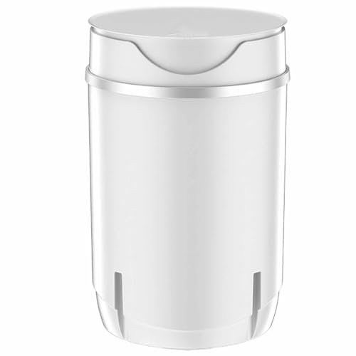 Small Fully Automatic Washing Machine - Portable and Compact Smart Washer for Families, Dormitories, Gentle Hand Wash (Pink)