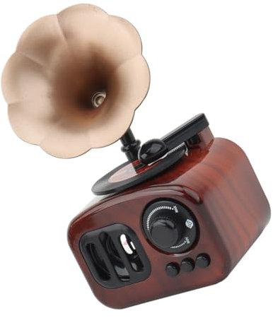 ULDIGI Mini-grammophon-spieluhr Personalisierte Musikbox Tischdeko Mit Melodie Kreativ Und Vintage Kinder-geschenkidee