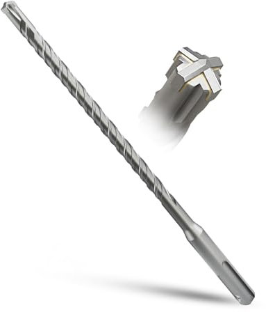 METOTY SDS Plus Bohrer 8mm×210mm,Steinbohrer,Hammerbohrer,Betonbohrer,Für Stein,Beton,Naturstein,Ziegelmauer