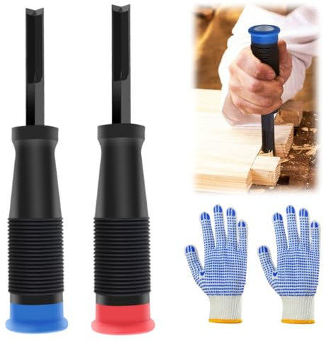 Corner Chisel, 90° Right Angle Square Mortise Chisel, Hinge Recess Corner Wood Chisel Woodworking Tools - for Cutting Square Mortise, Door Installation, Framing, Wood Carving