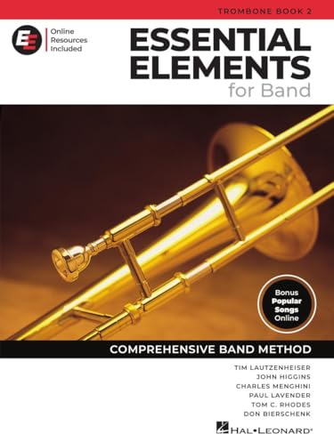 Essential Elements for Band – Posaune Buch 2 mit EEi Online-Ressourcen | Posaunen-Methode Songbook und Noten mit 250+ Video-Lektionen und aktualisiertem Repertoire | Umfassende Band-Methode: With Eei