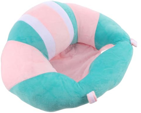 ANDRESLAD Kinderstuhl Sofa Liege Sitz Babyboden Gefüllte Babyschale Kindergarten Sofa Unterstützung Kissen Babysofa Crystal Superweiches Plüschmaterial Green