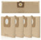 APOMOONS 4 Pezzi Sacchetti Aspirapolvere per Karcher WD3, Sacchetti Bidone Aspiratutto Universali in Carta 6.959-130.0, Sacchi Filtro Premium A2201/2604/2251/2554/2504/2204