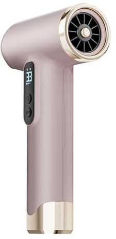 Elprico Haartrockner, 100000 U/Min Professioneller Hochgeschwindigkeits -Ionen -Flow -Trockner, Heißer und Kalter Windräusch mit Magnetischer Düse, für Schneller Trocknen Aller (Rosenate)