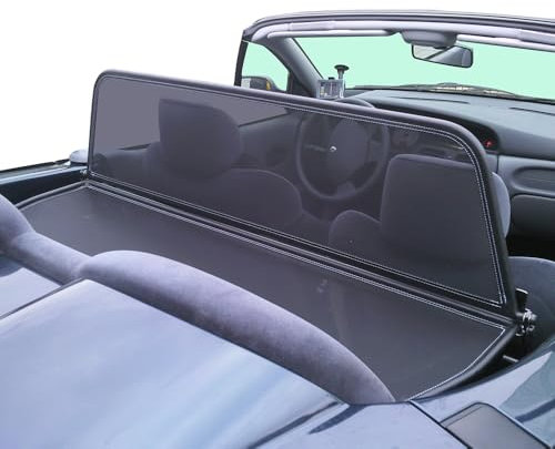 Aperta Windschott passend für Renault Megane (1995-2003) 100% Passgenau OEM Qualität Schwarz Windstop Windabweiser