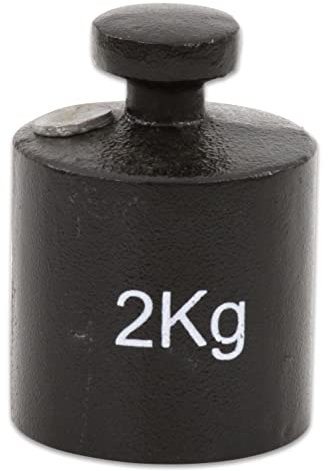 Betzold - Gussgewicht weiß beschriftet Gewicht für Waage, Balkenwaage, Apothekerwaage