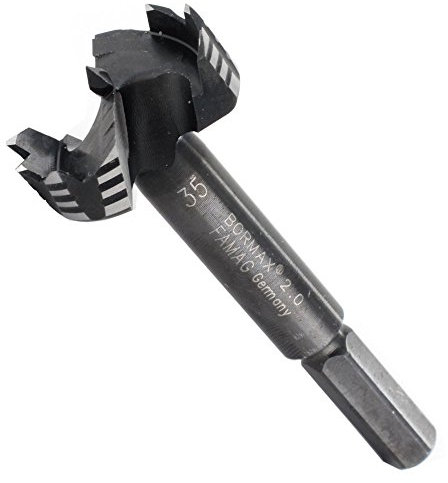 WS Bormax 2.0 Ø=15 mm, rasanter Forstnerbohrer, Holzbohrer, Bohrer