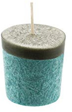 Candle Factory Votivkerzen aus pflanzlichem Stearin, ca. 16h Brennzeit, Duft: Zirbe & Wacholder