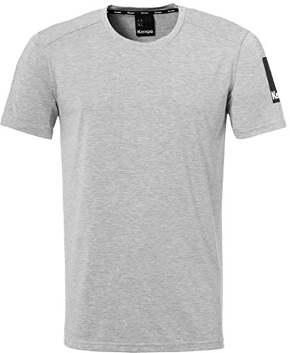 Kempa Status T-Shirt Grau Melange M