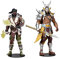 McFarlane Kombat Actionfiguren Doppelpack Sub-Zero & Shao Khan 18 cm, 11054, Multicolor