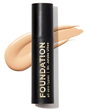 Dr. Jetske Ultee Foundation | Für einen gleichmäßigen und natürlichen Teint | Milde und beruhigende Inhaltsstoffe | Allantoin & Jojobaöl | Für sehr sensible, unruhige Haut geeignet (35)