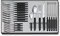 VICTORINOX Set da Tavola Swiss Modern per 6 Persone, 24 pezzi, incl. Coltelli da Bistecca Affilati a Filo Ondulato, Impugnature Sintetiche, Nero