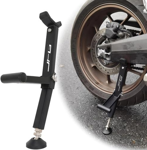 Motorcycle Rear and Front Wheel Lift Stand Trail Stand Easy And Portable-Second Generation New Design for Most Motorcycle Wheels