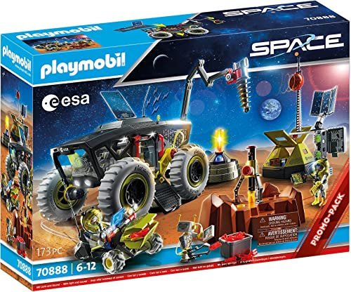 Playmobil 70888 Unité Mobile Spatiale avec astronautes et Navette - Space- l'espace- Promo-Pack Coffret Univers