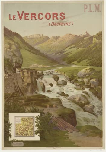 Générique LE VERCORS Affiche Poster Reproduction - Format 50X70 cm sur Papier Luxe 300 GR. Qualité supérieure. Tous formats possibles. Nous Contacter.