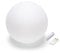 Velamp Sfera Luminosa LED Ø 40cm. A Ricarica Solare, IP54. con Telecomando: Scelta tra Bianco e 7 Colori. Wireless. per Giardino, terrazzo, Piscina