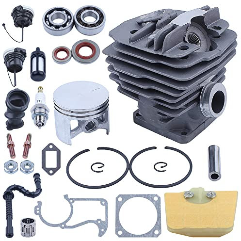 Gubeter 48 mm Zylinder-Kolben-Öldichtungs-Luftfilter-Kit, für Stihl 036 Ms360 Ms 360 Kettensäge, 11250201206, 1125 020 1206, 11250201215, 1125 020 1215, 11250201213, 1125 020 1213