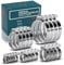 Jubilee Type Hose Clamps Pipe Tube Clips 304ss British Type Stainless Steel 8mm - 110mm (10, 8-12mm)