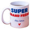 CADEAUX.COM - Tasse Personnalisable Super Grand Frère - Tasse à Café - Mug Personnalisé - Mug Original - Idée Cadeau Personnalisé Photo et Message